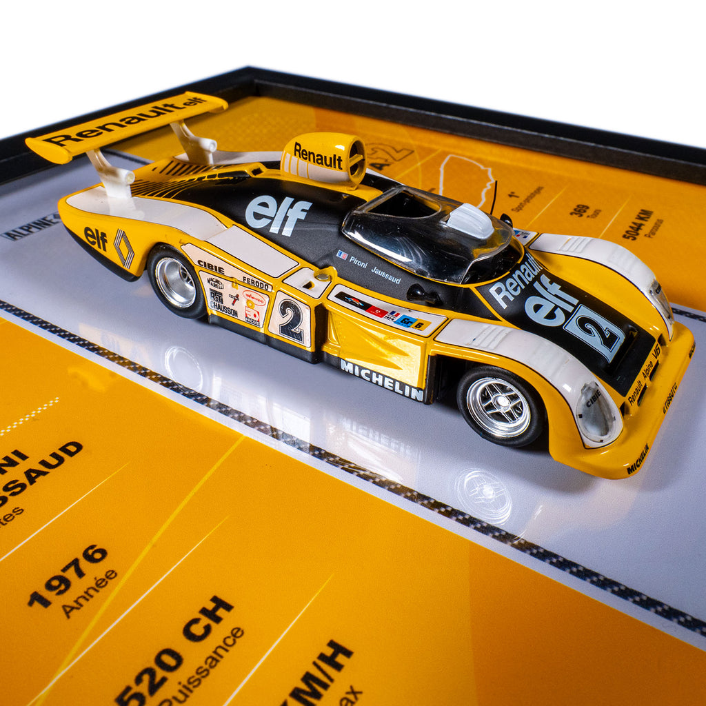 Alpine Renault - 24H Le Mans A442 car - 20 x 20 cm