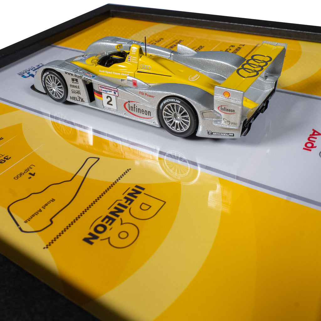 Audi - Voiture 24H du Mans R8 Infineon - 20 x 20 cm