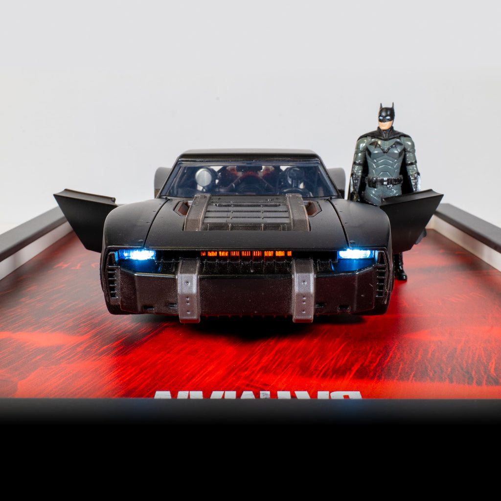 Batmobile DC - The Batman - Lumières LED intégrées - 32 x 42 cm