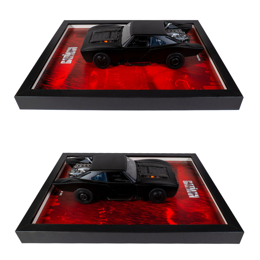Batmobile DC - The Batman - Lumières LED intégrées - 32 x 42 cm