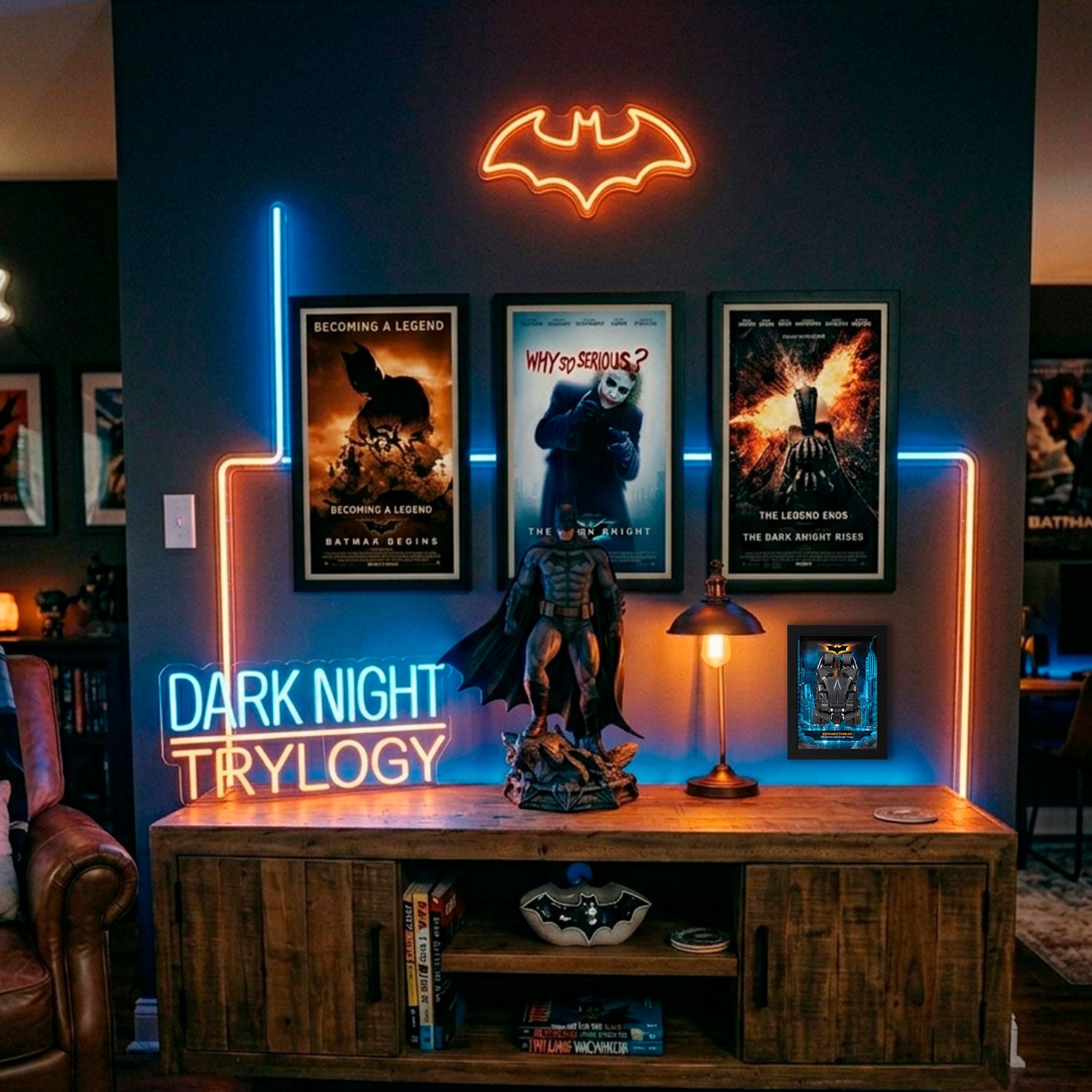 Batmobile Tumber - Du film The Dark Night - 15 x 20 cm