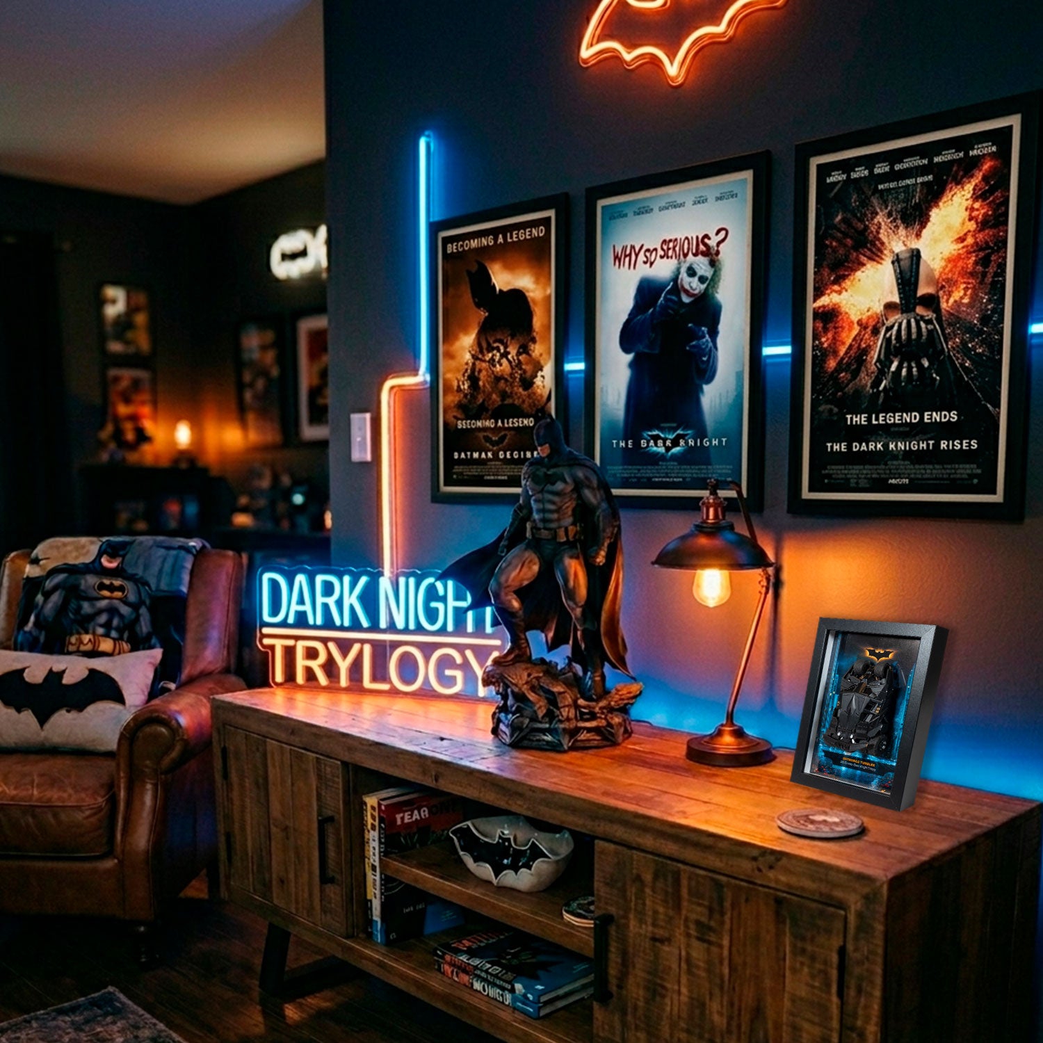 Batmobile Tumber - Du film The Dark Night - 15 x 20 cm