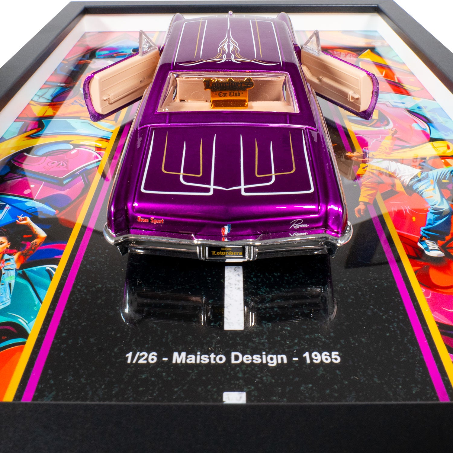 Buick Riviera voiture Lowriders 1965 - 23 x 32 cm