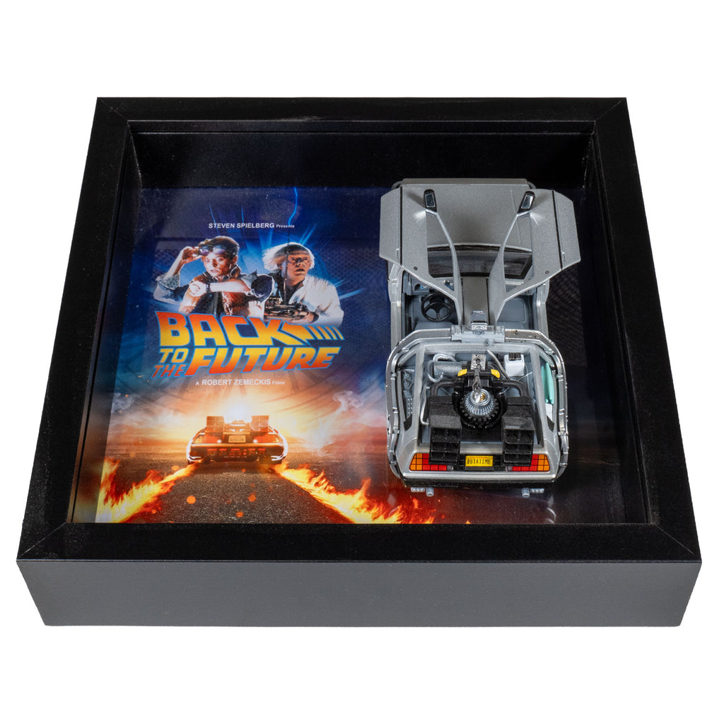 Retour vers le Futur - DeLorean DMC-12 - LED - 27,5 x 27,5 cm
