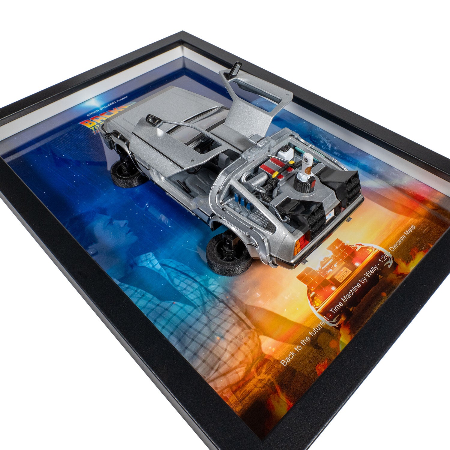 Retour vers le Futur 2 - DeLorean DMC-12 - 21 x30 cm