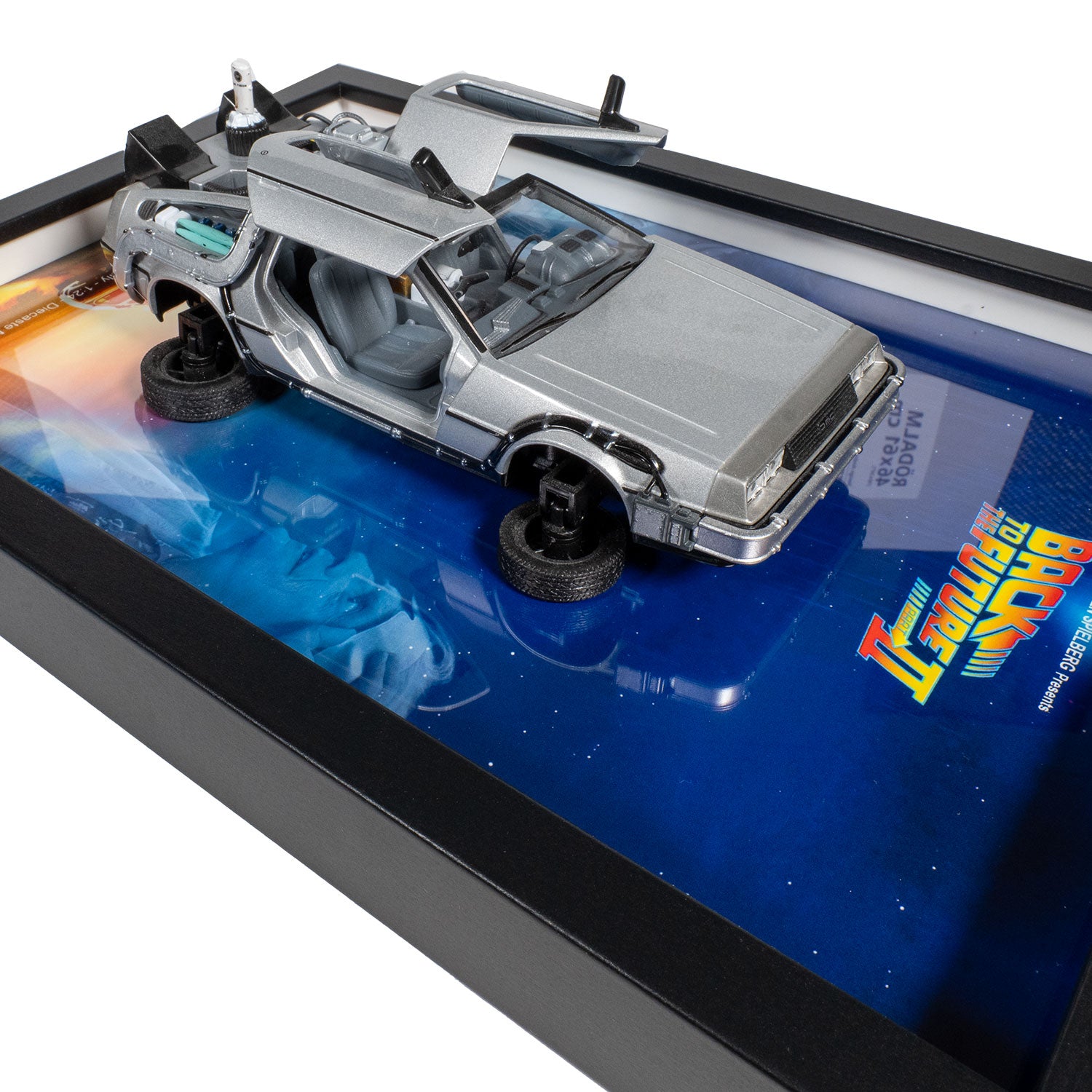 Retour vers le Futur 2 - DeLorean DMC-12 - 21 x30 cm