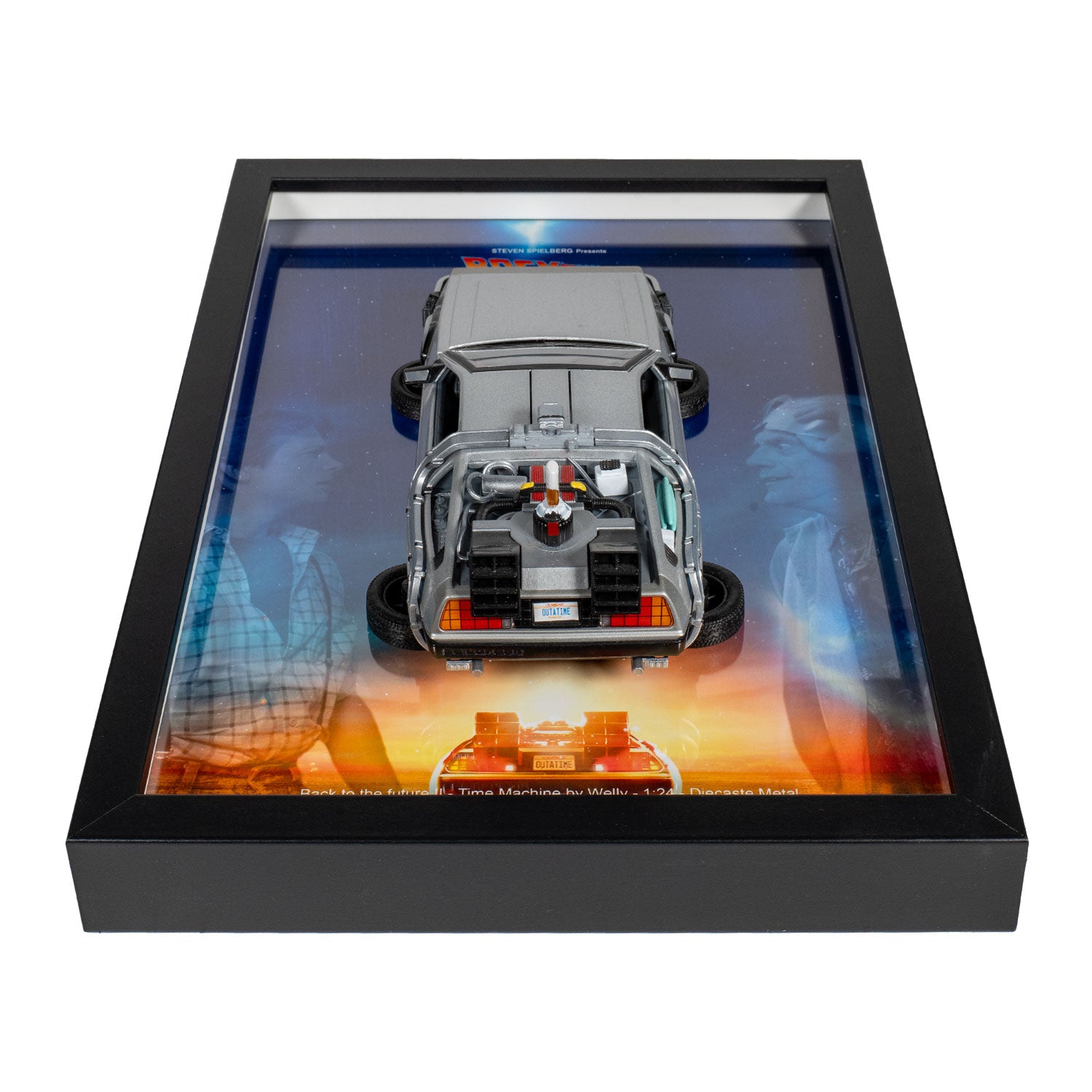 Retour vers le Futur 2 - DeLorean DMC-12 - 21 x30 cm