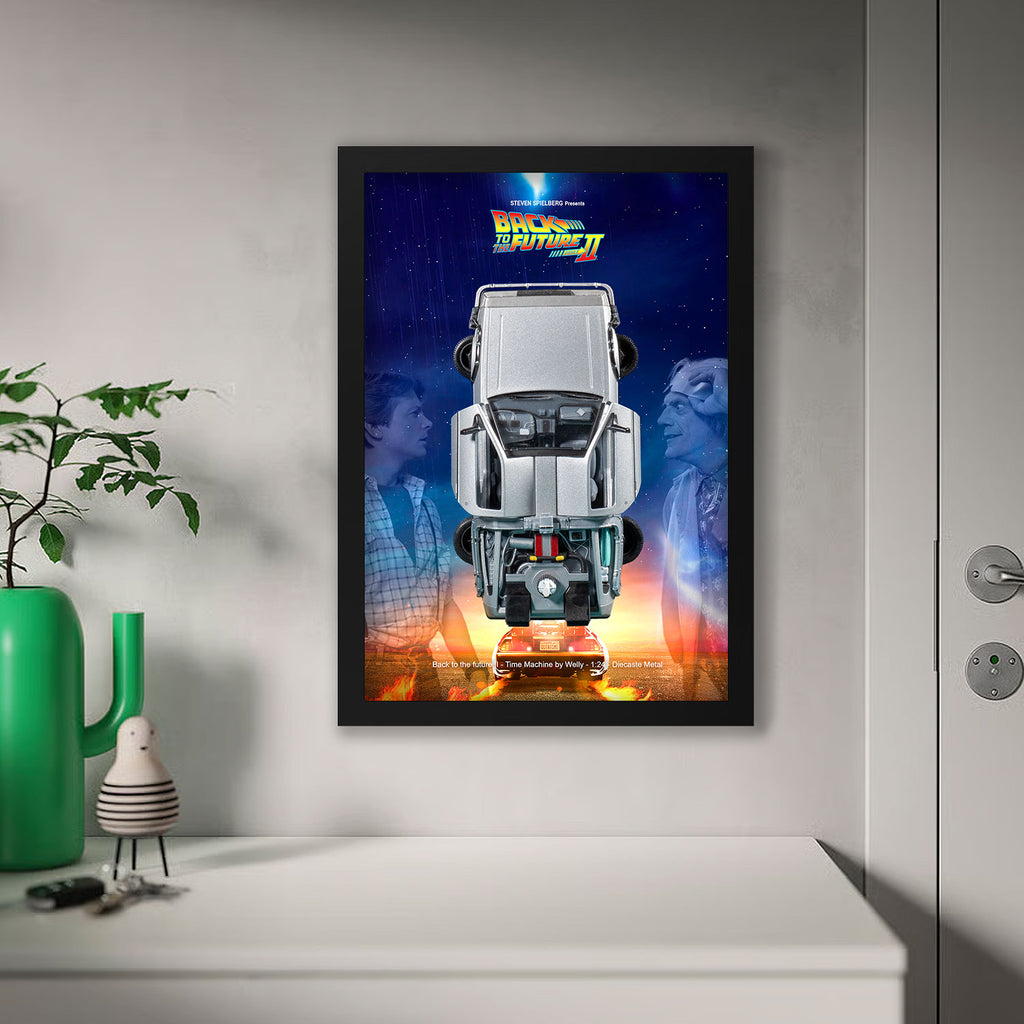 Retour vers le Futur 2 - DeLorean DMC-12 - 21 x30 cm