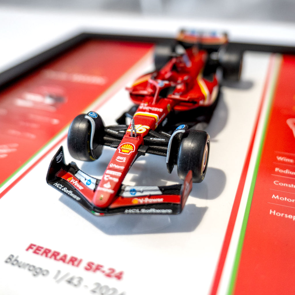 Ferrari - Formule 1 SF-24 - Charles Leclerc - 20 x 20 cm