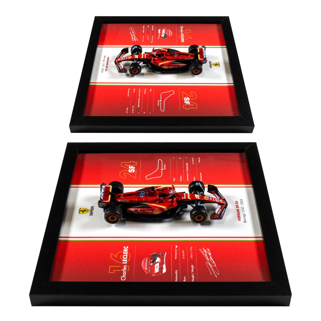 Ferrari - Formule 1 SF-24 - Charles Leclerc - 20 x 20 cm
