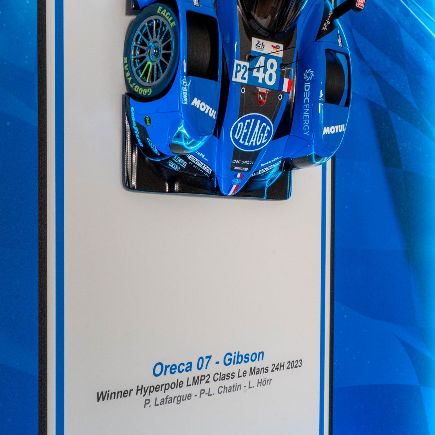 Idec Sport - LMP2 - Oreca 07 Gibson N48 - 48 x 63 cm