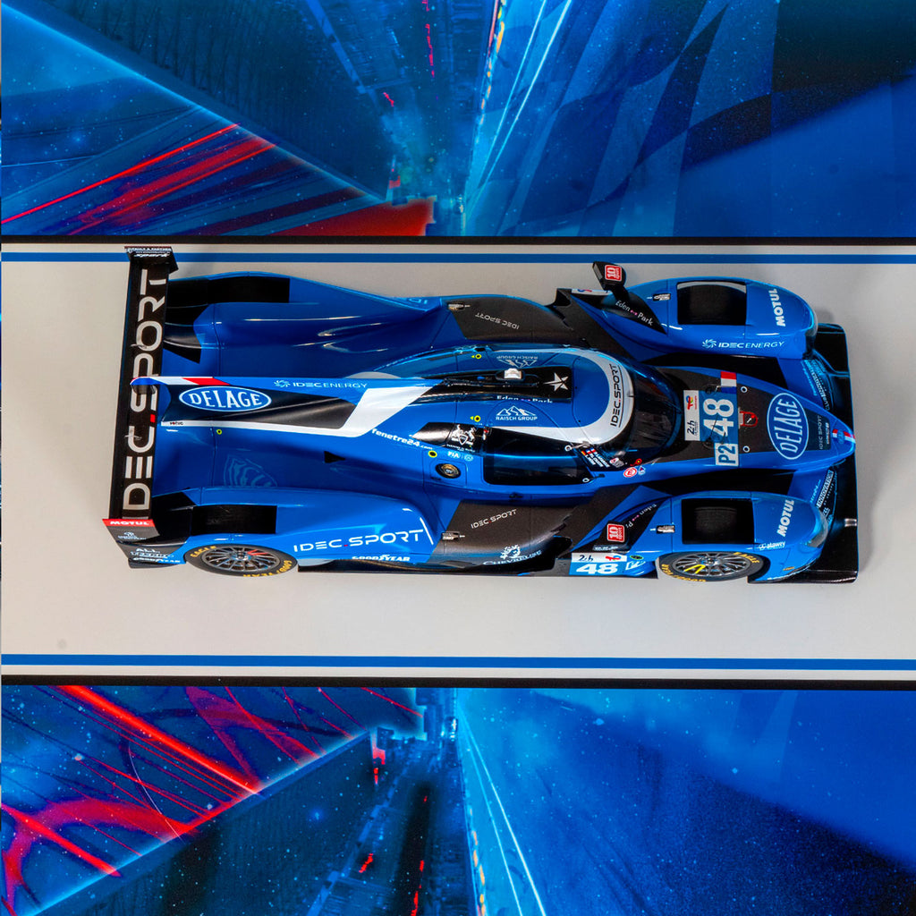 Idec Sport - LMP2 - Oreca 07 Gibson N48 - 48 x 63 cm