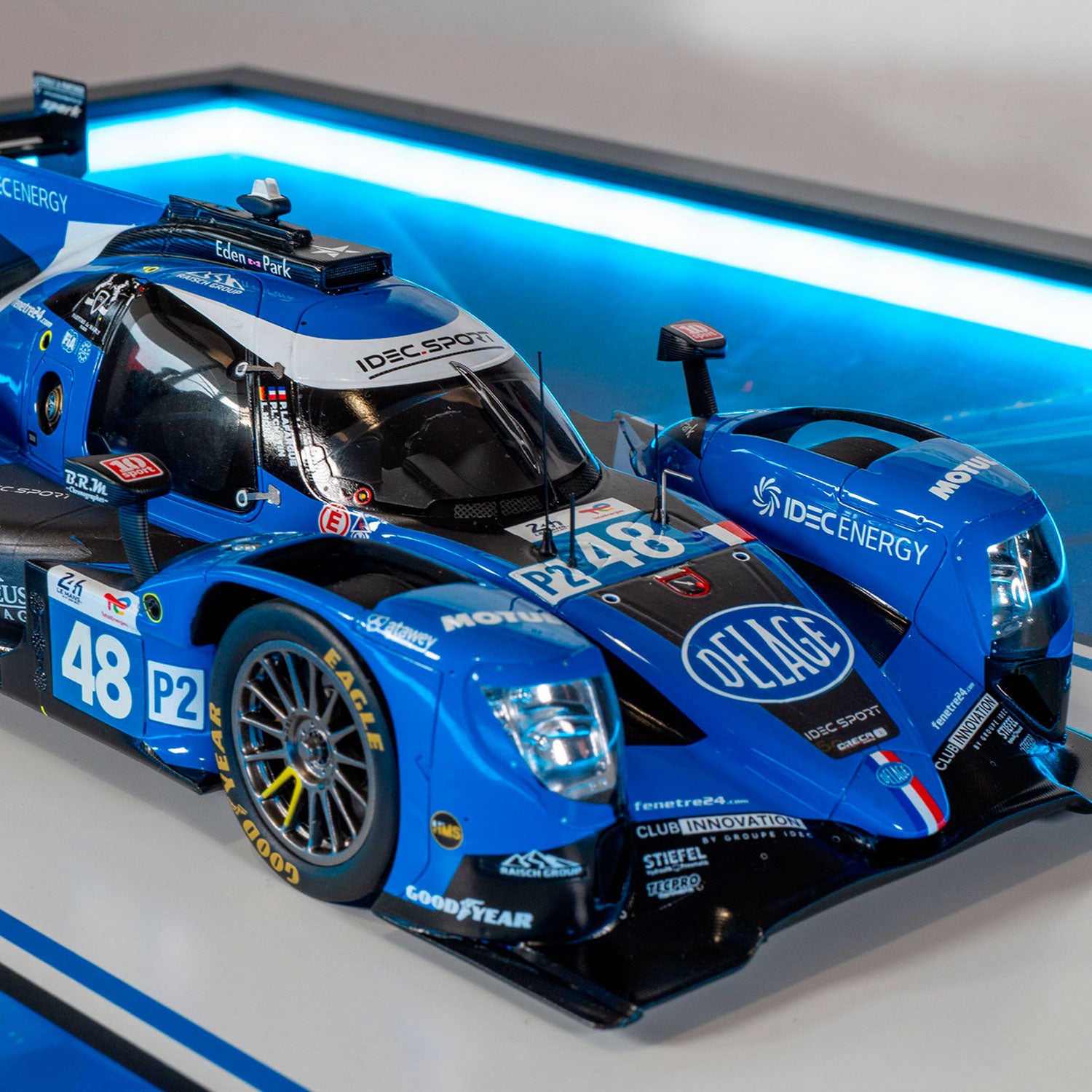 Idec Sport - LMP2 - Oreca 07 Gibson N48 - 48 x 63 cm