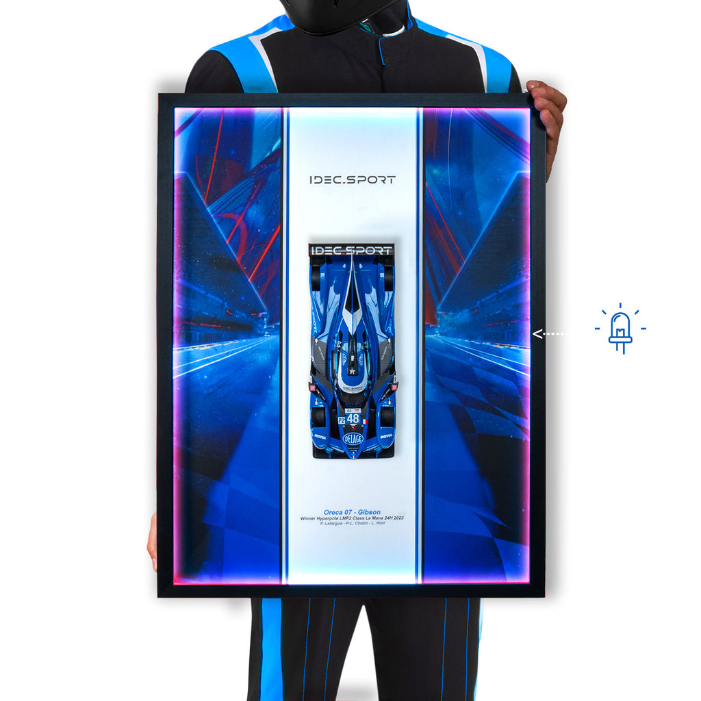 Idec Sport - LMP2 - Oreca 07 Gibson N48 - 48 x 63 cm