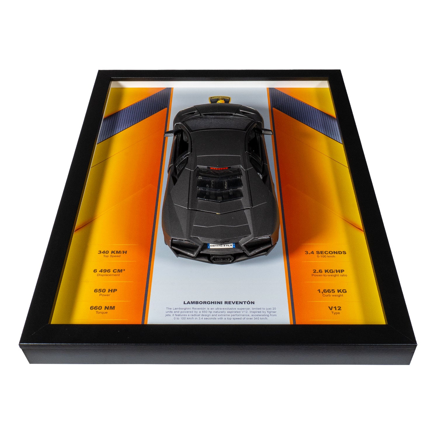 Lamborghini  - Reventón - 32 x 42 cm
