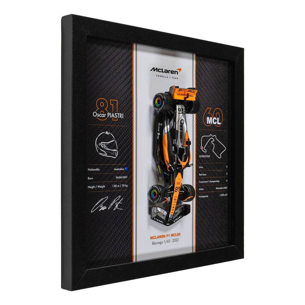 McLaren - Formule 1 MCL60 - Oscar Piastri - 20 x 20 cm