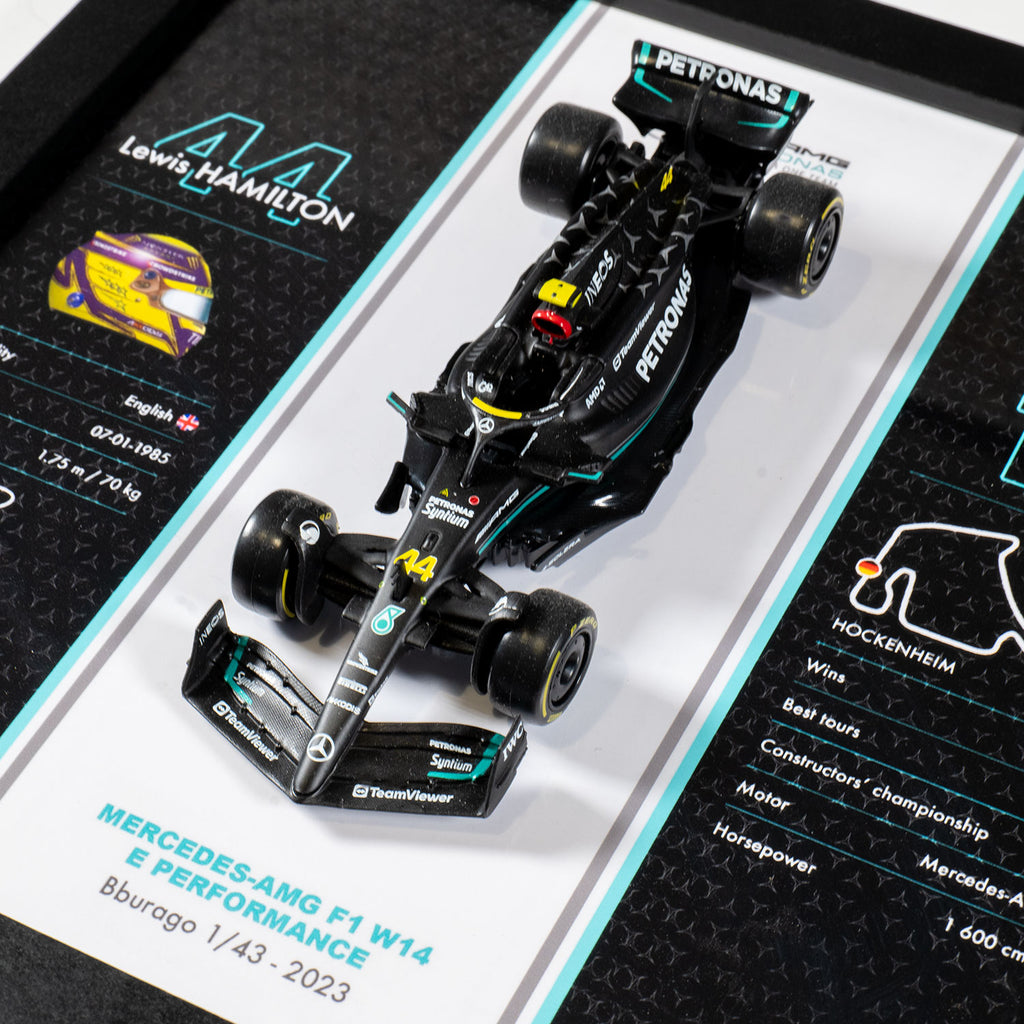Mercedes-AMG - Formule 1 W14 E Performance - Lewis Hamilton - 20 x 20 cm