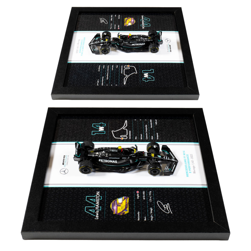 Mercedes-AMG - Formule 1 W14 E Performance - Lewis Hamilton - 20 x 20 cm