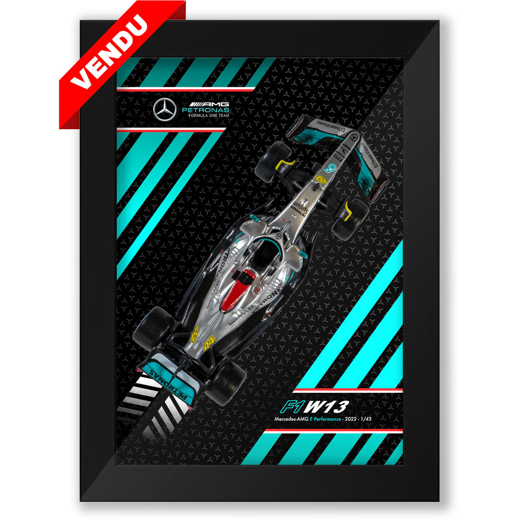 Mercedes-AMG Petronas F1 Team - W13 E Performance - Lewis Hamilton - 15 x 20 cm