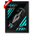 Mercedes-AMG Petronas F1 Team - W13 E Performance - Lewis Hamilton - 15 x 20 cm