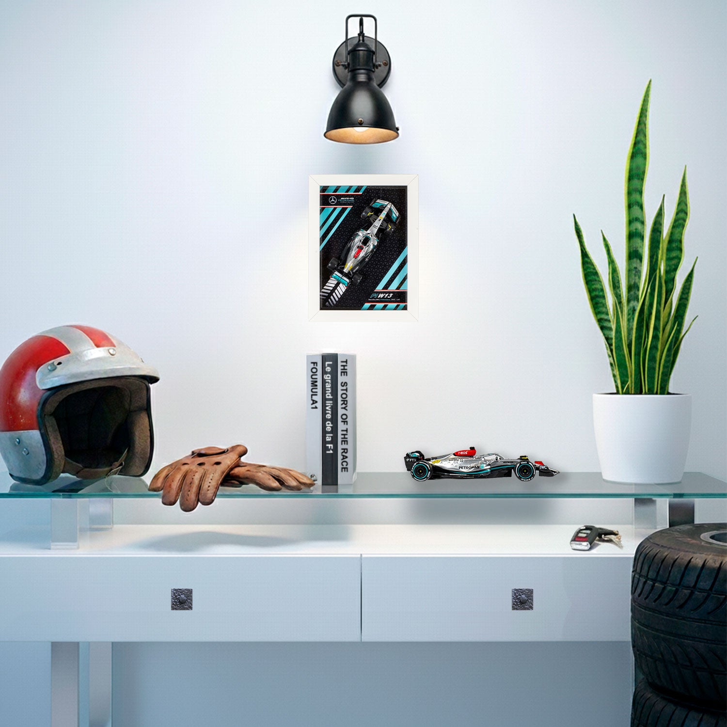 Mercedes-AMG Petronas F1 Team - W13 E Performance - Lewis Hamilton - 15 x 20 cm