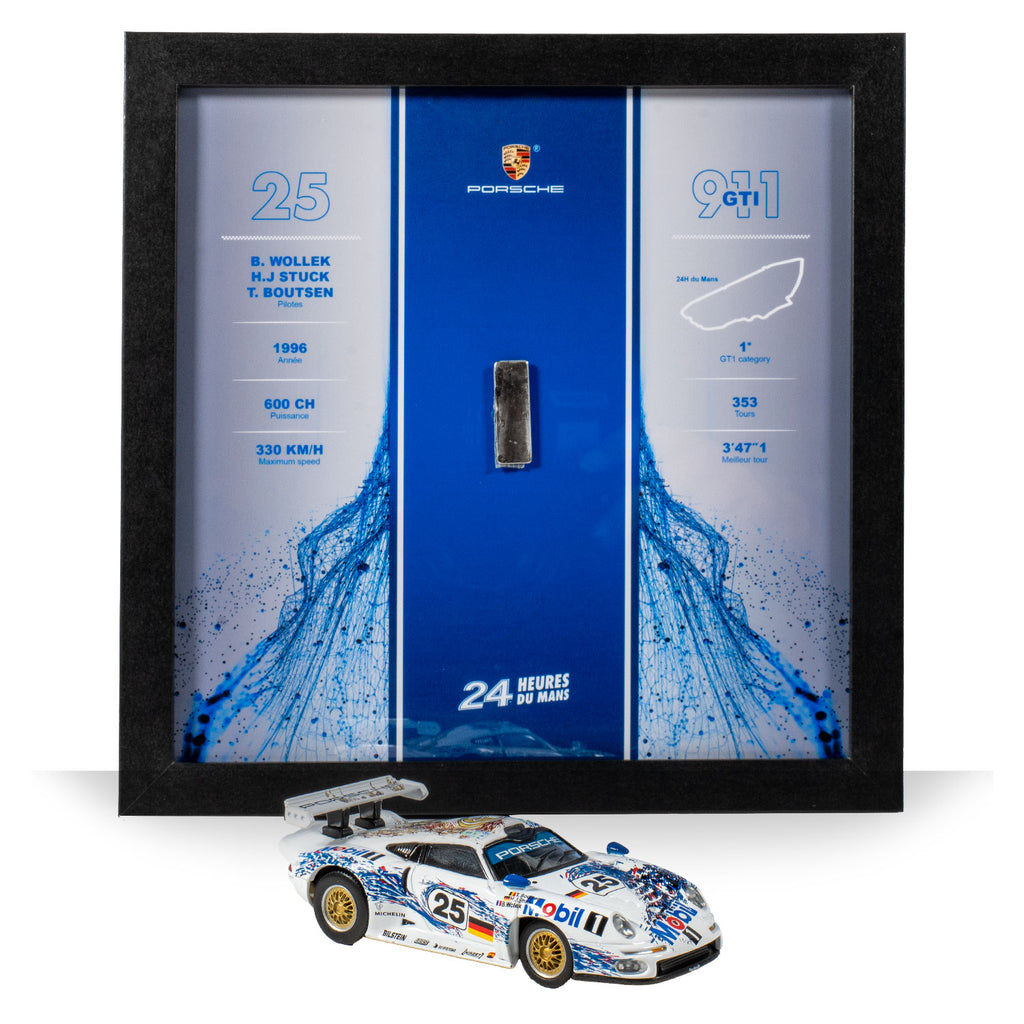 Porsche - Voiture 24H du Mans 911 GT - 20 x 20 cm