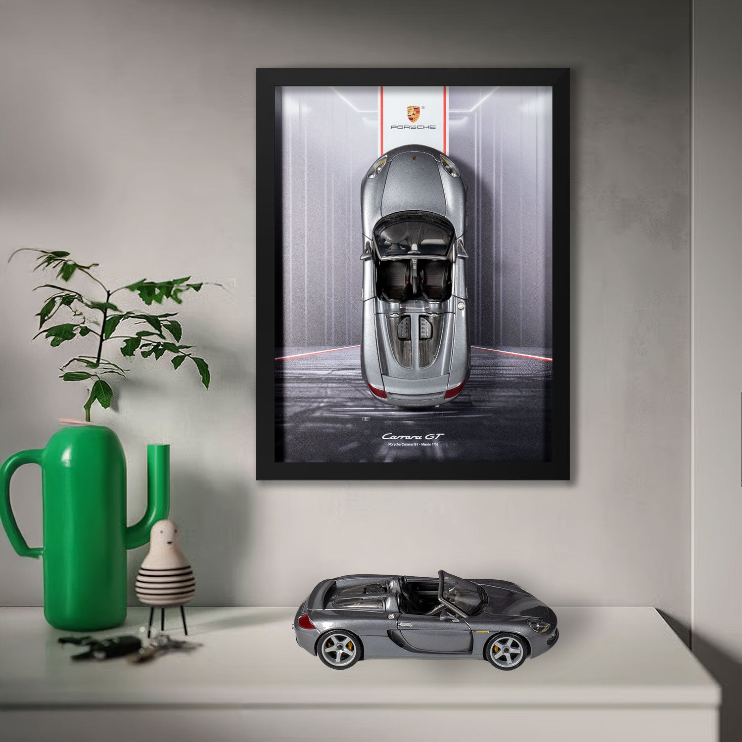 Porsche - Super Car Carrera GT - 32 x 42 cm