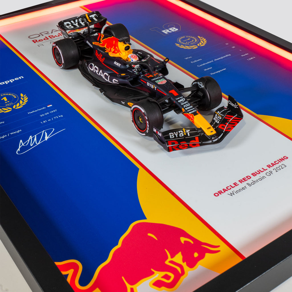 Red Bull Racing - Formule 1 RB19 - Max Verstappen - 46 x 31 cm