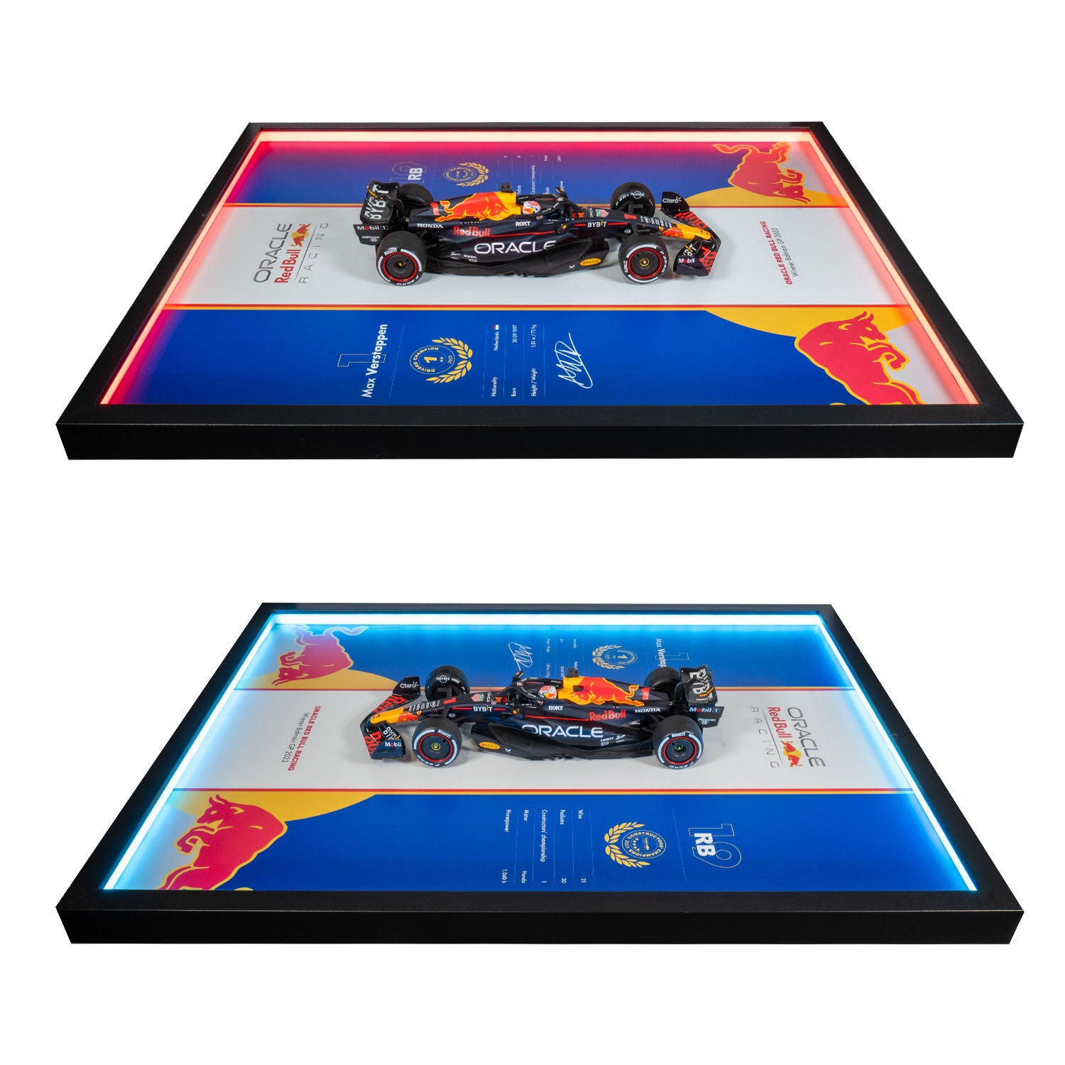 Red Bull Racing - Formule 1 RB19 - Max Verstappen - 46 x 31 cm