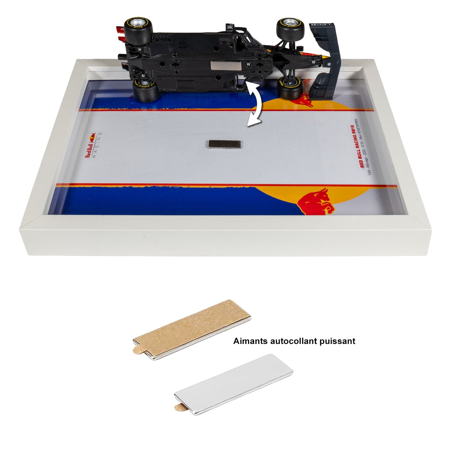 Red Bull Racing - Formule 1 RB16 - Max Verstappen - 23 x 32 cm
