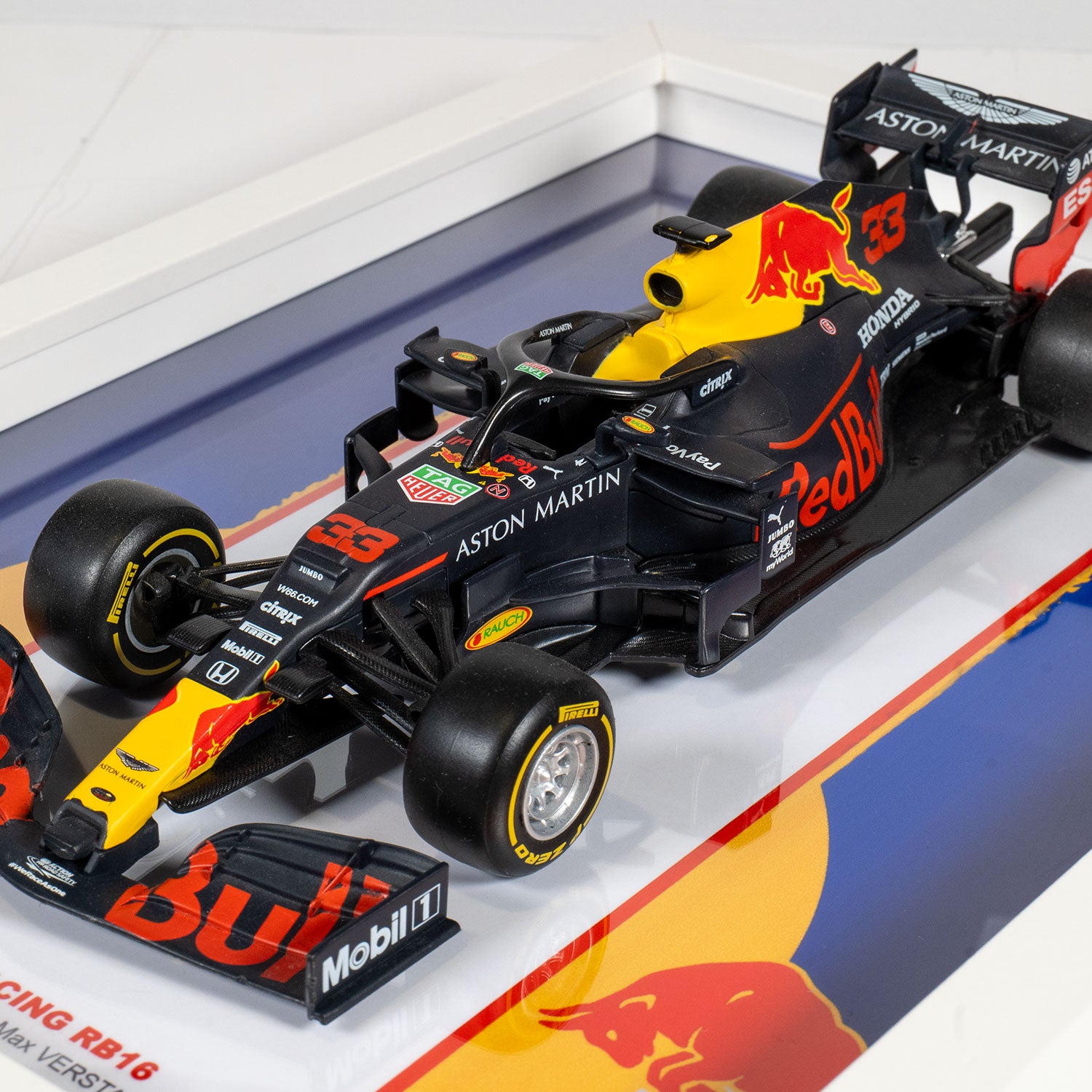 Red Bull Racing - Formule 1 RB16 - Max Verstappen - 23 x 32 cm