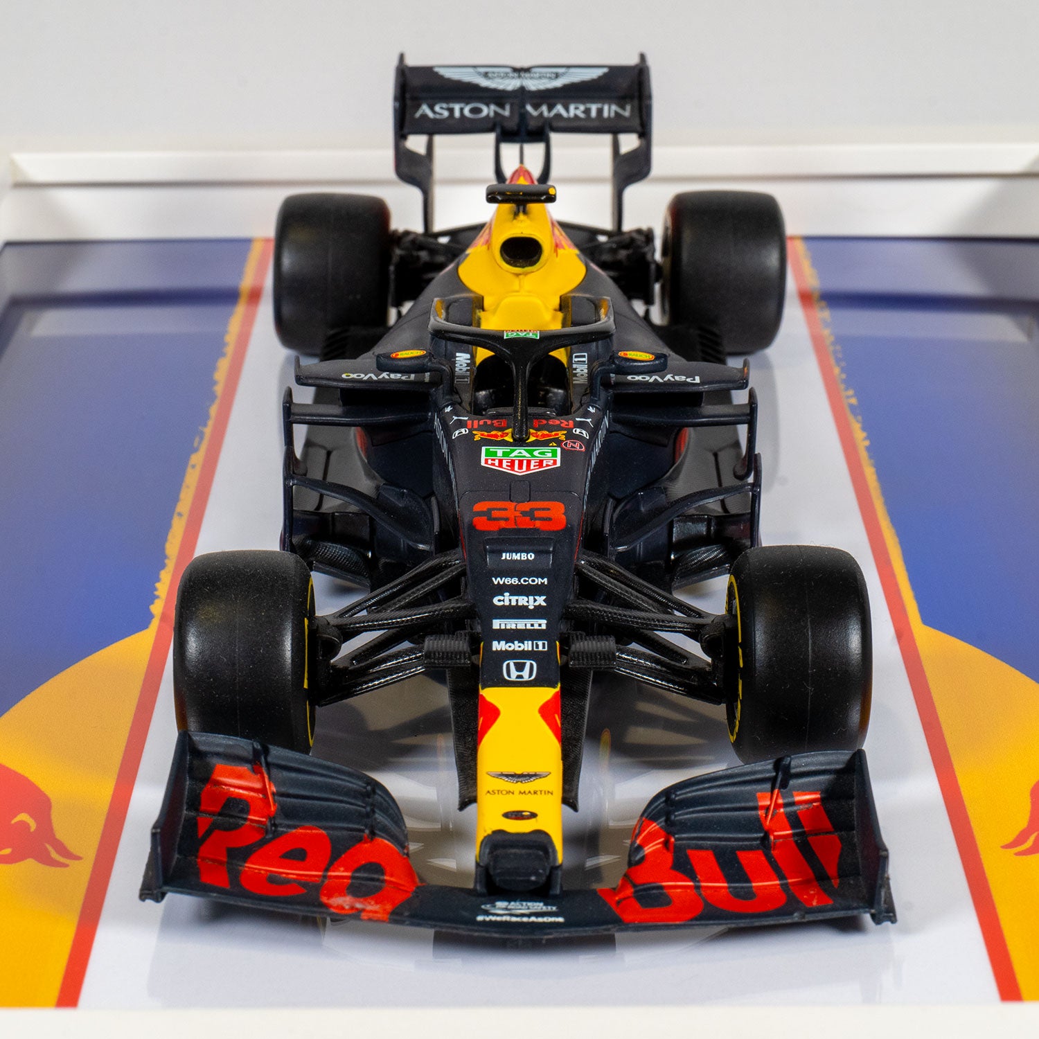Red Bull Racing - Formule 1 RB16 - Max Verstappen - 23 x 32 cm