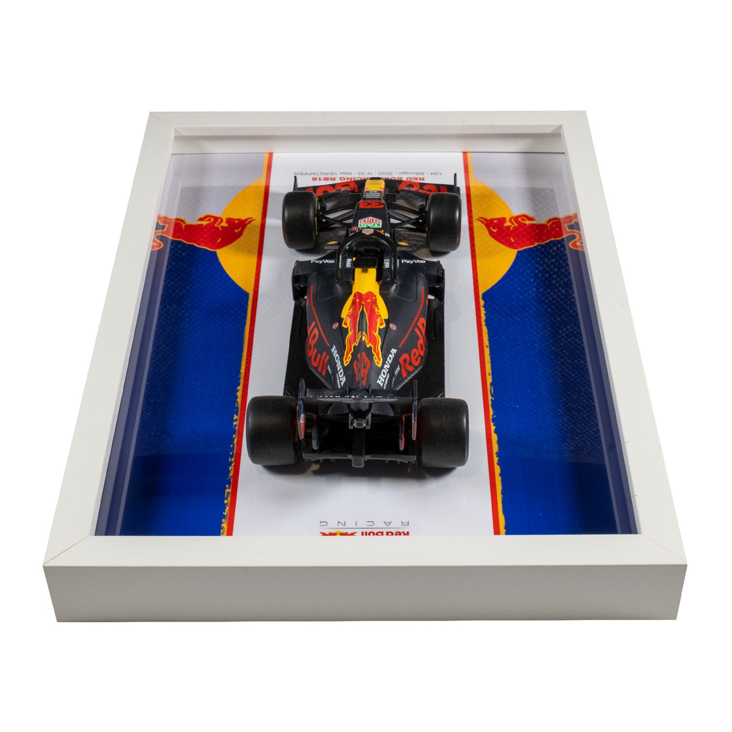 Red Bull Racing - Formule 1 RB16 - Max Verstappen - 23 x 32 cm