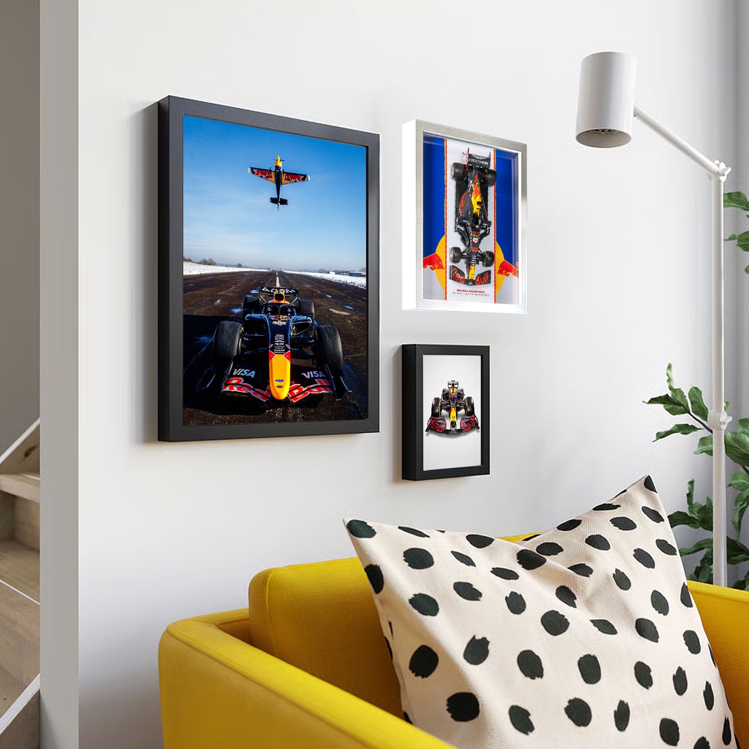 Red Bull Racing - Formule 1 RB16 - Max Verstappen - 23 x 32 cm