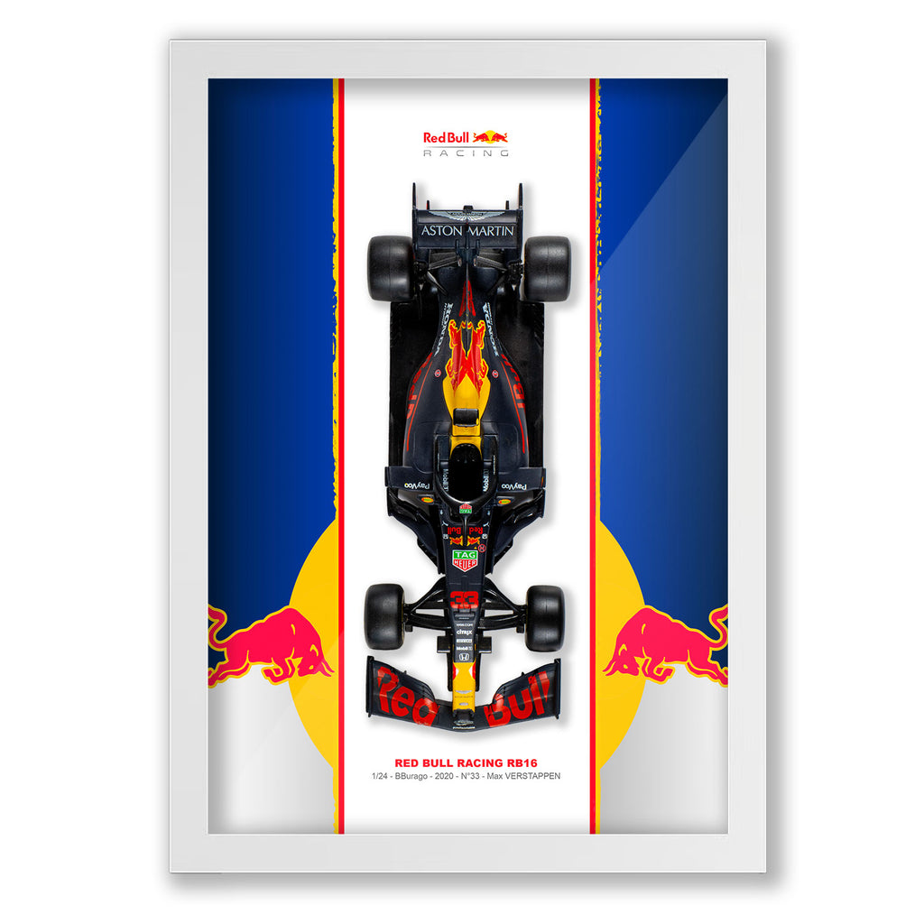 Red Bull Racing - Formule 1 RB16 - Max Verstappen - 23 x 32 cm