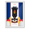 Red Bull Racing - Formule 1 RB16 - Max Verstappen - 23 x 32 cm