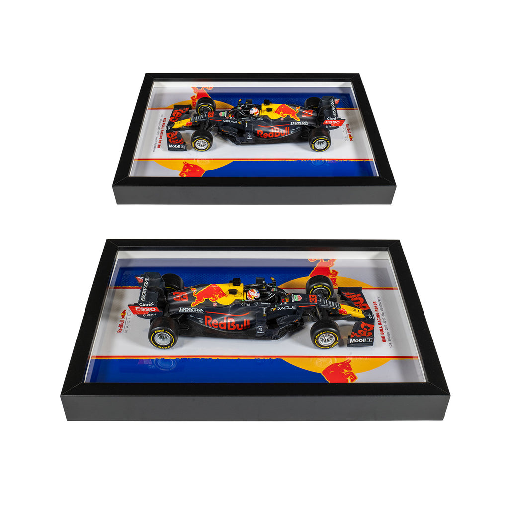 Red Bull Racing - Formule 1 RB16B - Max Verstappen - 23 x 32 cm