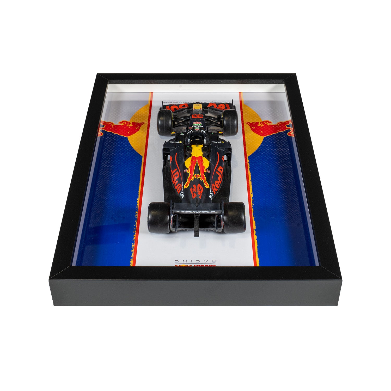 Red Bull Racing - Formule 1 RB16B - Max Verstappen - 23 x 32 cm