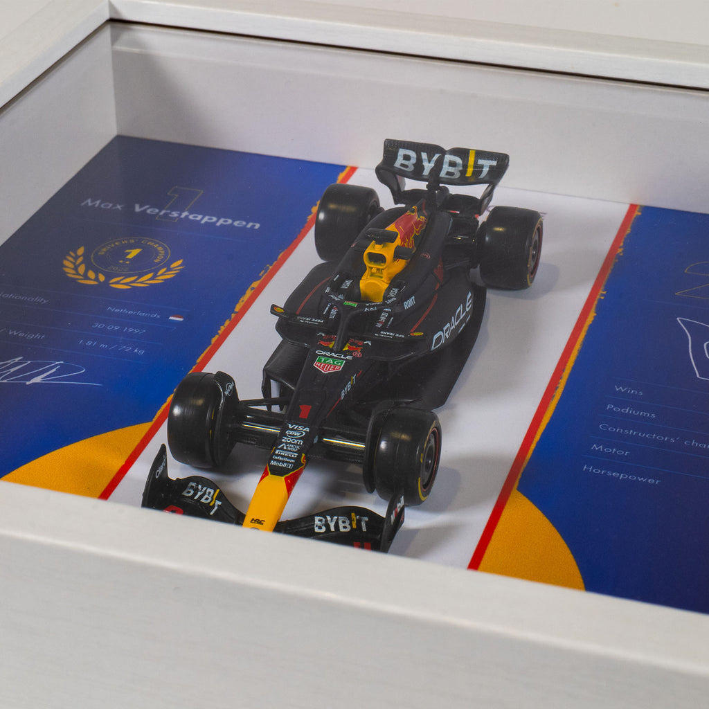 Oracle Red Bull Racing - Formule 1  RB20 - Max Verstappen - 22 x 22 cm