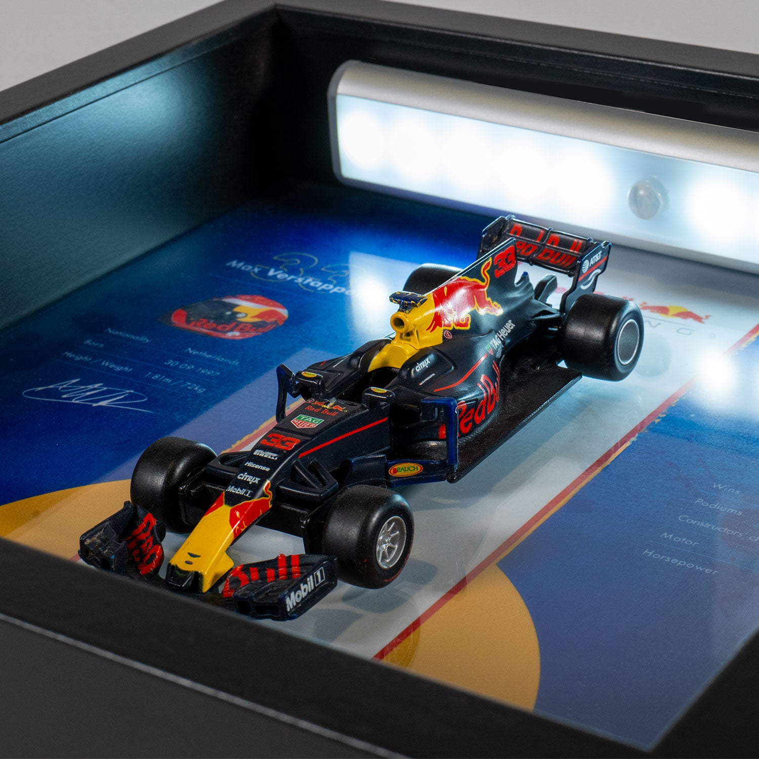 Red Bull Racing - Formule 1 RB13 - Max Verstappen - 27 x 27 cm