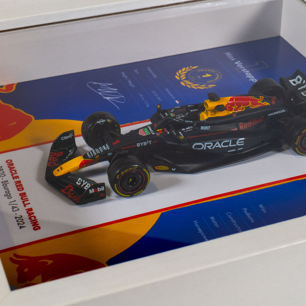 Oracle Red Bull Racing - Formule 1  RB20 - Max Verstappen - 22 x 22 cm
