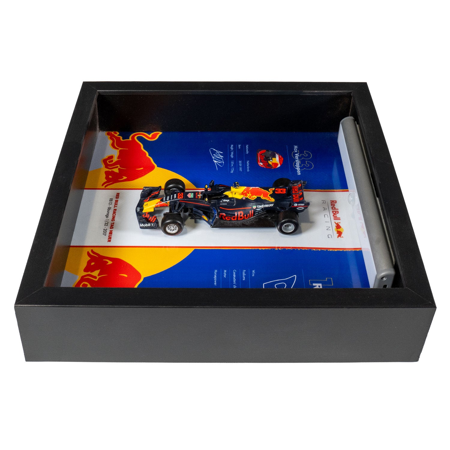 Red Bull Racing - Formule 1 RB13 - Max Verstappen - 27 x 27 cm