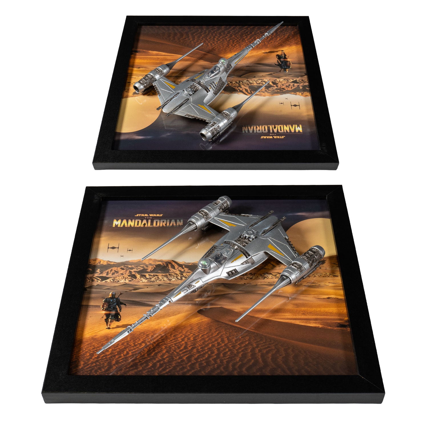Vaisseau Star Wars Micro Galaxy Mandalorian N-1 - 22,5 x 22,5 cm