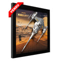 Vaisseau Star Wars Micro Galaxy Mandalorian N-1 - 22,5 x 22,5 cm